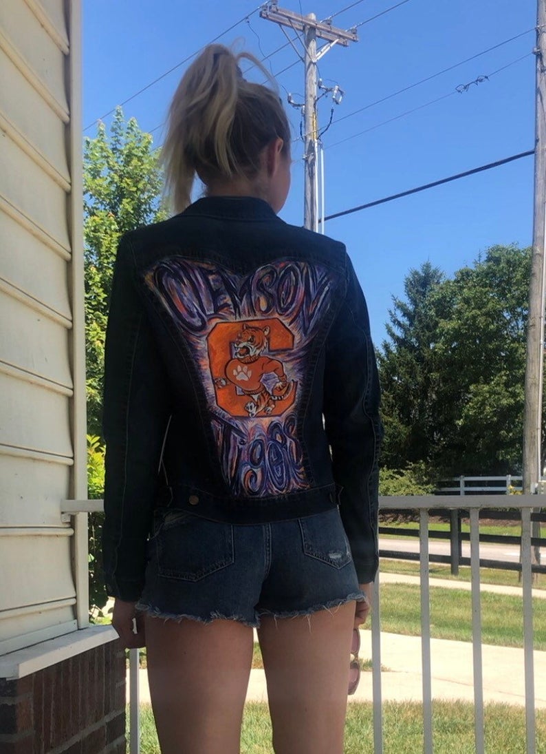 Clemson Jean Jacket