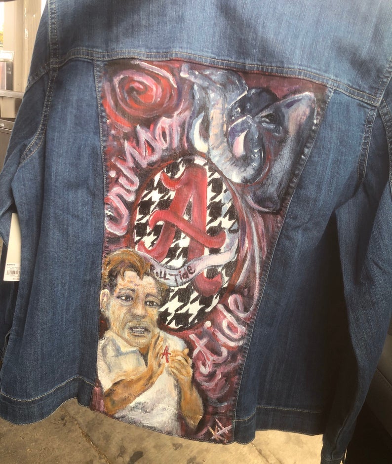 Custom Rock Band Levis Jean Jacket